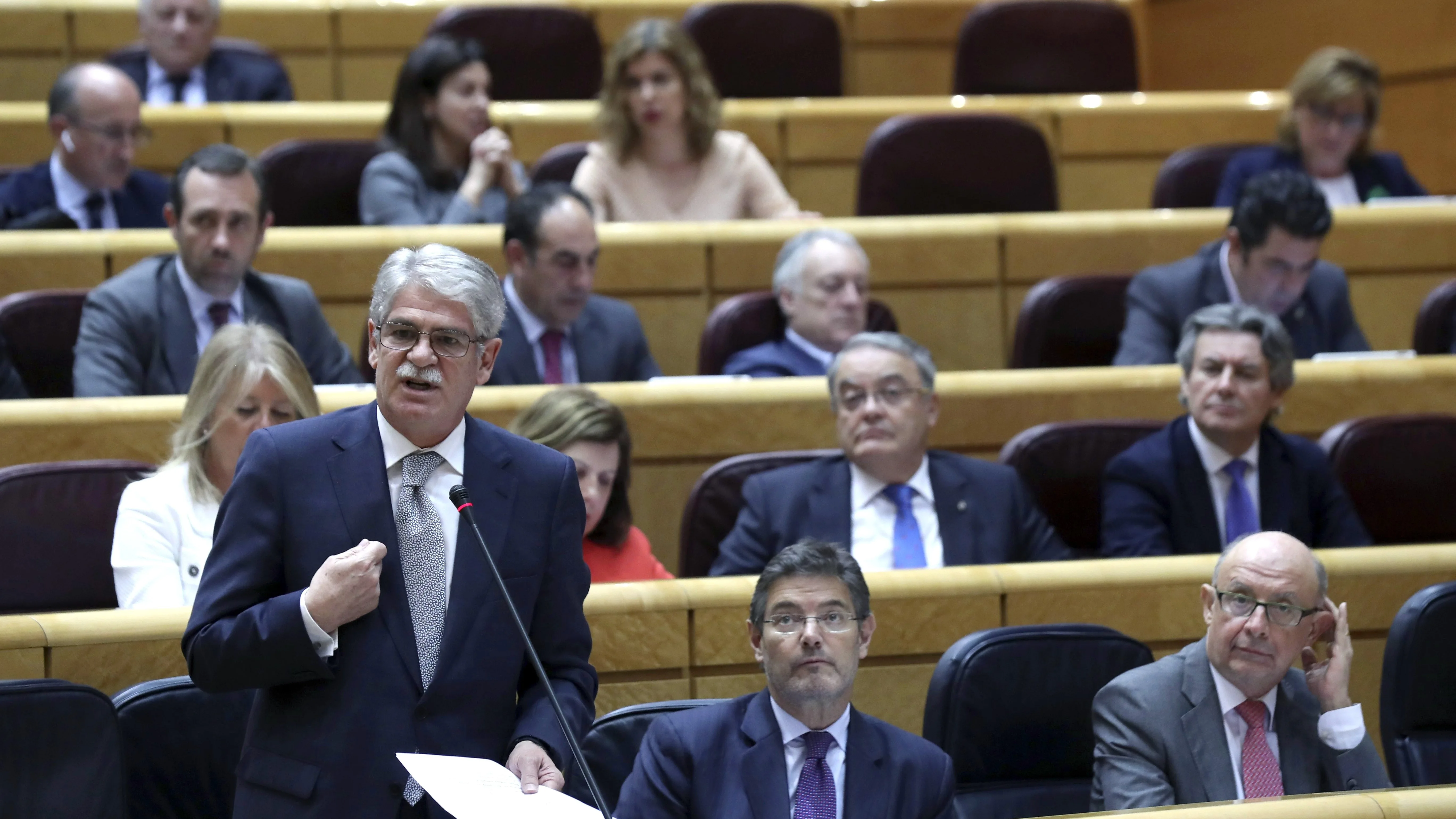 El ministro Dastis en el Senado