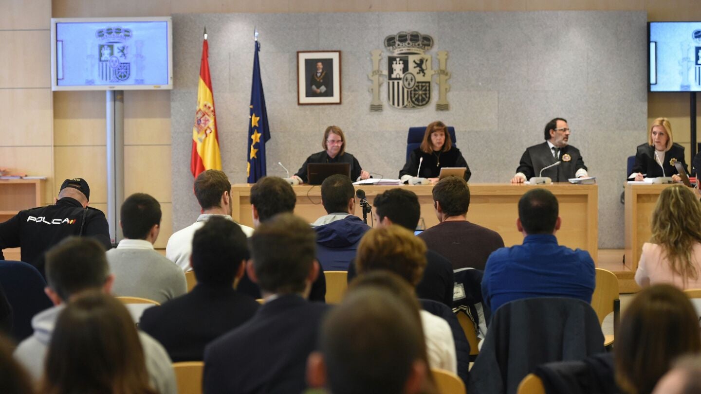 Sesi&oacute;n del juicio por las agresiones en Alsasua