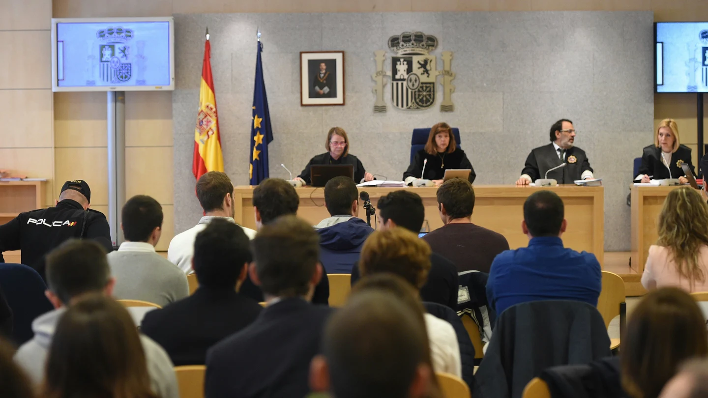 Sesión del juicio por las agresiones en Alsasua Sesión del juicio por las agresiones en Alsasua