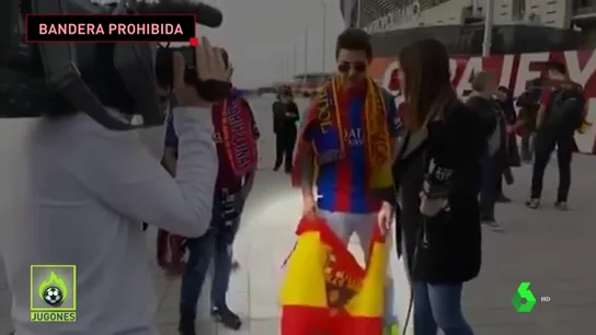 BARÇA TV 'VETA' UNA BANDERA DE ESPAÑA BARÇA TV 'VETA' UNA BANDERA DE ESPAÑA