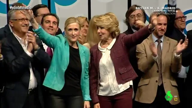 Cristina Cifuentes y Esperanza Aguirre Cristina Cifuentes y Esperanza Aguirre
