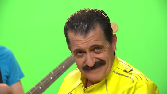 El Gran Wyoming en el making of de 'Queens, El Musical' de El Intermedio El Gran Wyoming en el making of de 'Queens, El Musical' de El Intermedio