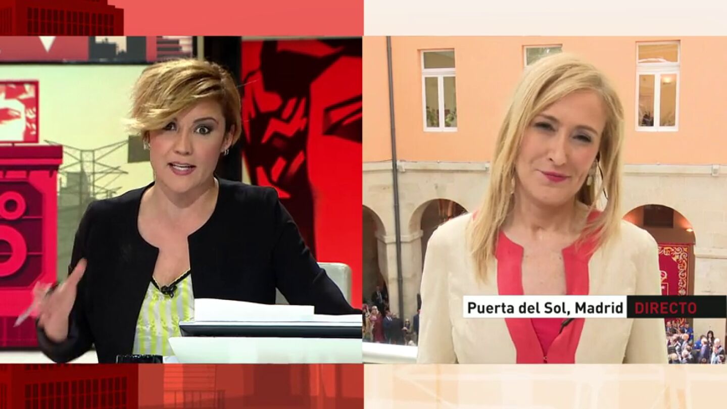 Cristina Pardo pregunt&oacute; a Cristina Cifuentes en 2016 sobre su supuesta cleptoman&iacute;a