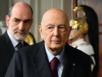El exjefe de Estado italiano, Giorgio Napolitano El exjefe de Estado italiano, Giorgio Napolitano