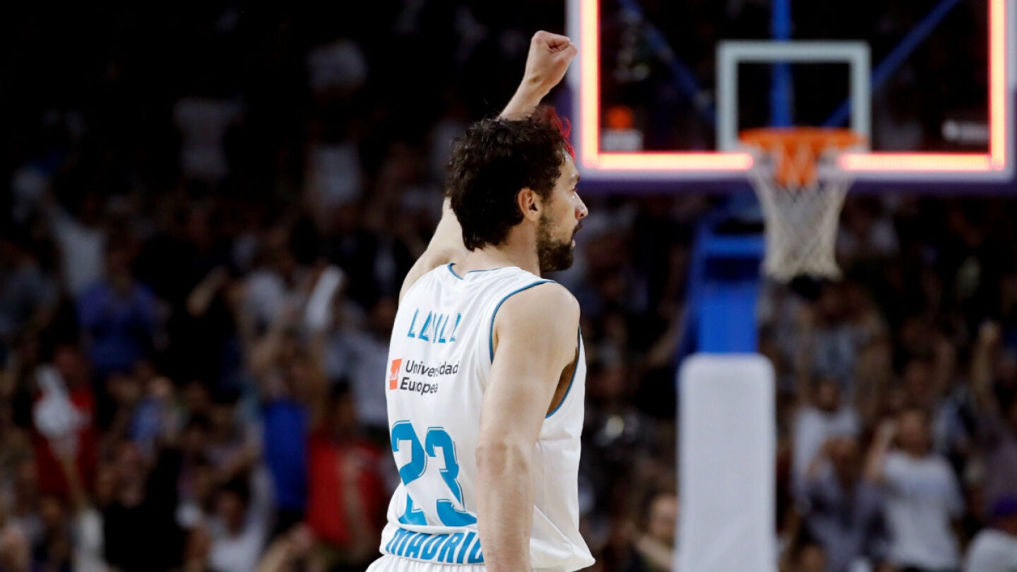 Sergio Llull, con el Real Madrid