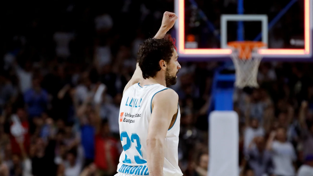 Sergio Llull, con el Real Madrid