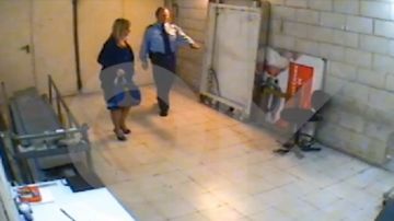 Cristina Cifuentes tras el robo en un supermercado