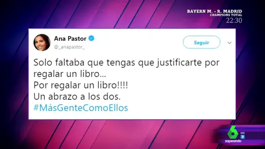 Las reacciones de los periodistas ante la polémica del regalo de Alfred y Amaia por Sant Jordi Las reacciones de los periodistas ante la polémica del regalo de Alfred y Amaia por Sant Jordi