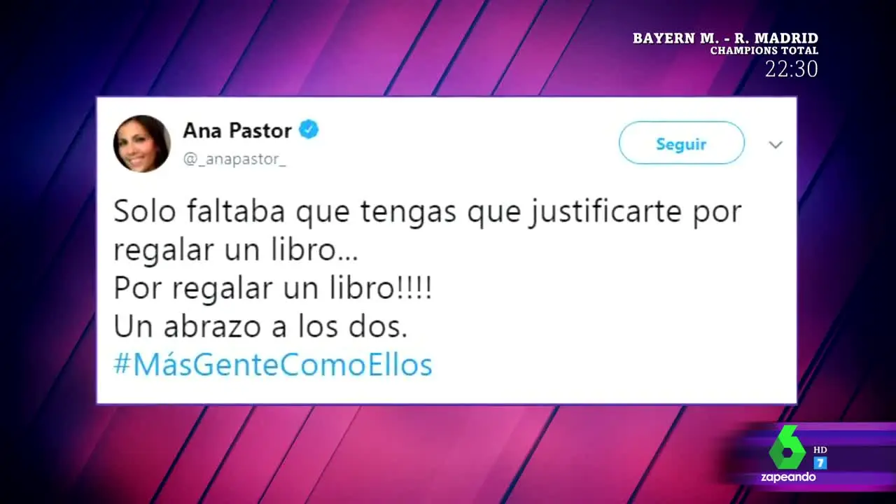 Las reacciones de los periodistas ante la polémica del regalo de Alfred y Amaia por Sant Jordi 