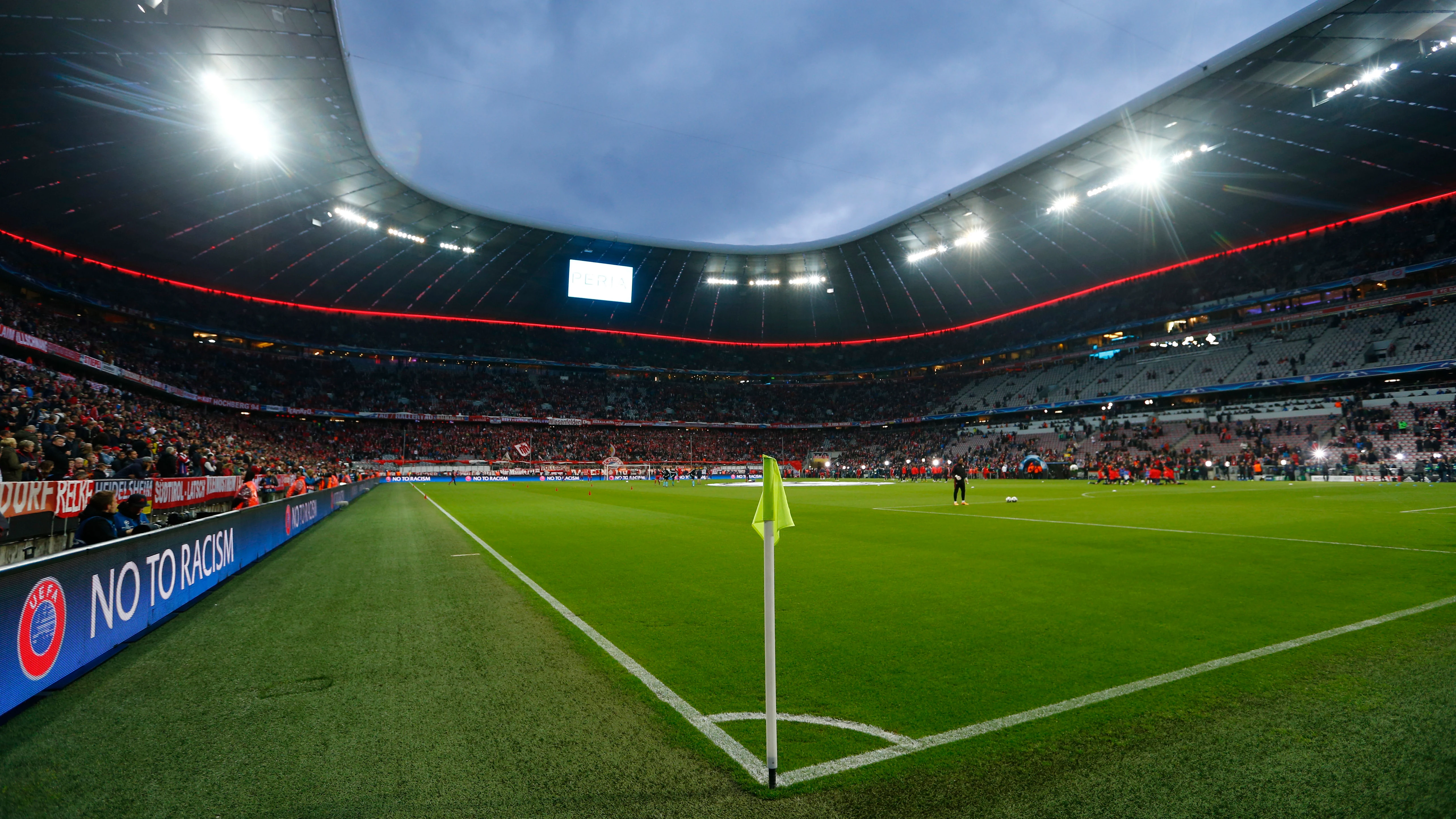 Panorámica del interior del Allianz Arena