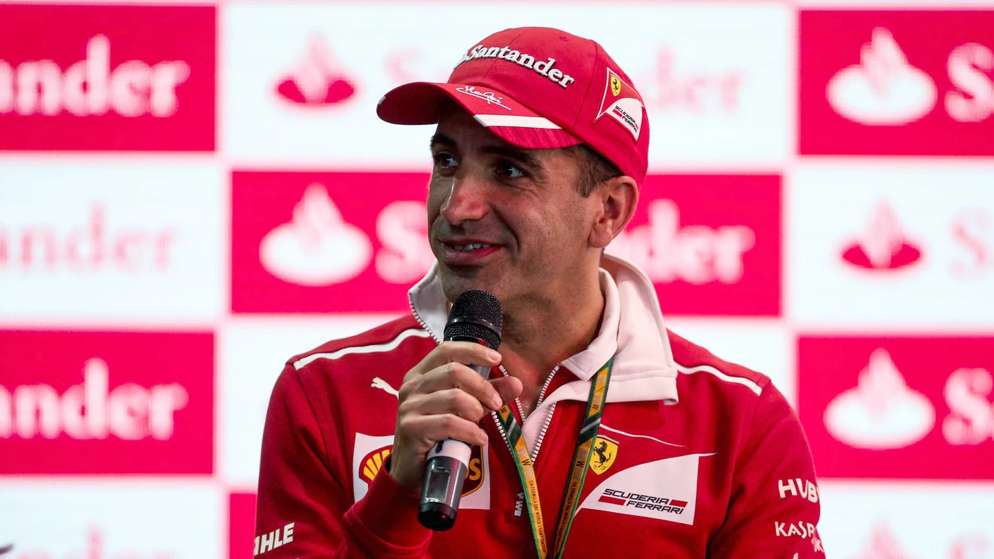 Marc Gené, en un acto de Ferrari Marc Gené, en un acto de Ferrari