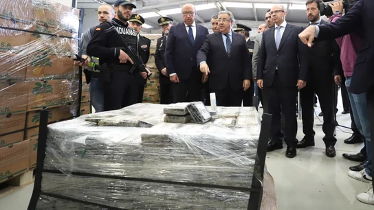 Alijo de cocaína incautado en Algeciras Alijo de cocaína incautado en Algeciras