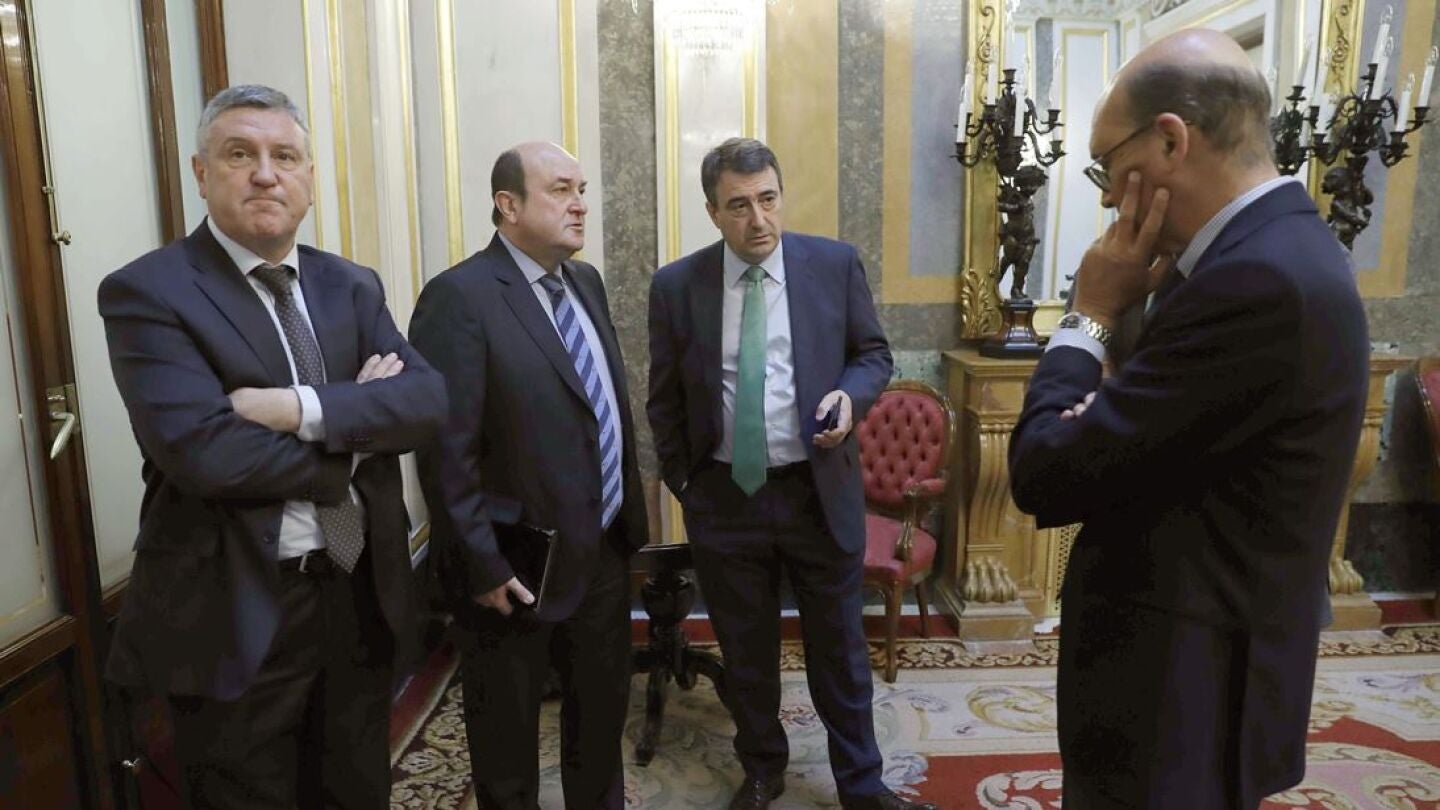 Diputados del PNV en el Congreso de los Diputados