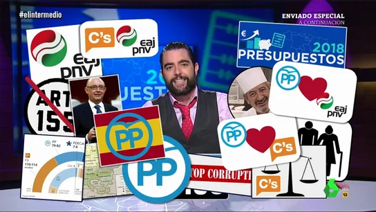 Dani Mateo analiza el acuerdo de los PGE Dani Mateo analiza el acuerdo de los PGE