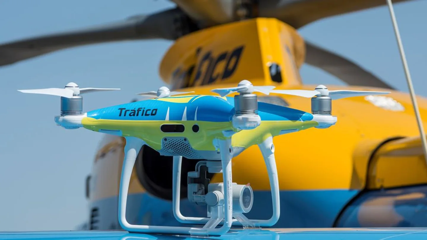 Dron de la DGT Dron de la DGT