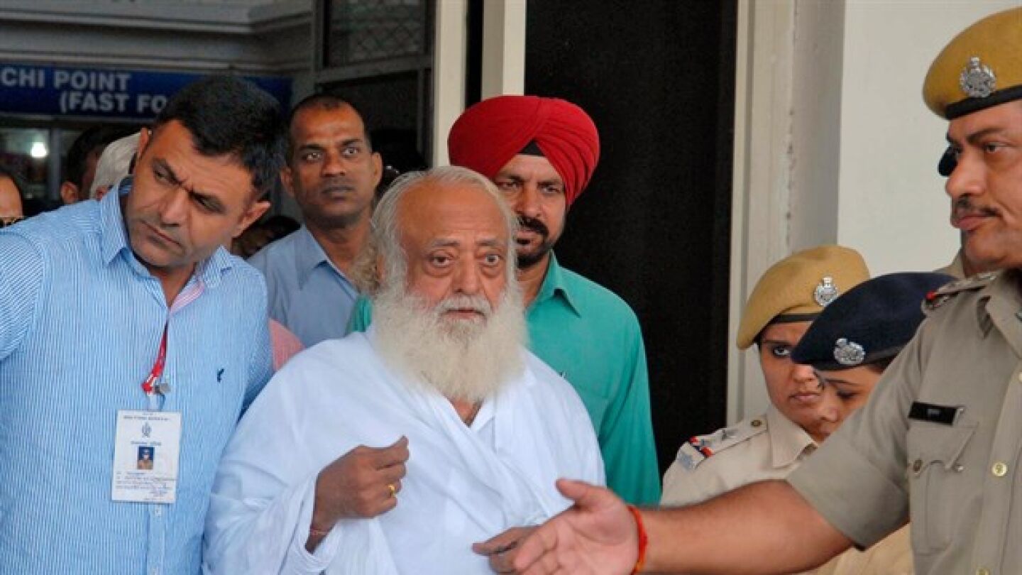 Asaram Bapu, el gur&uacute; acusado de violar a una menor