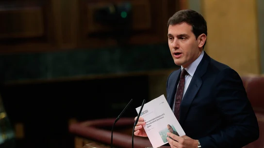 Albert Rivera en el Congreso Albert Rivera en el Congreso