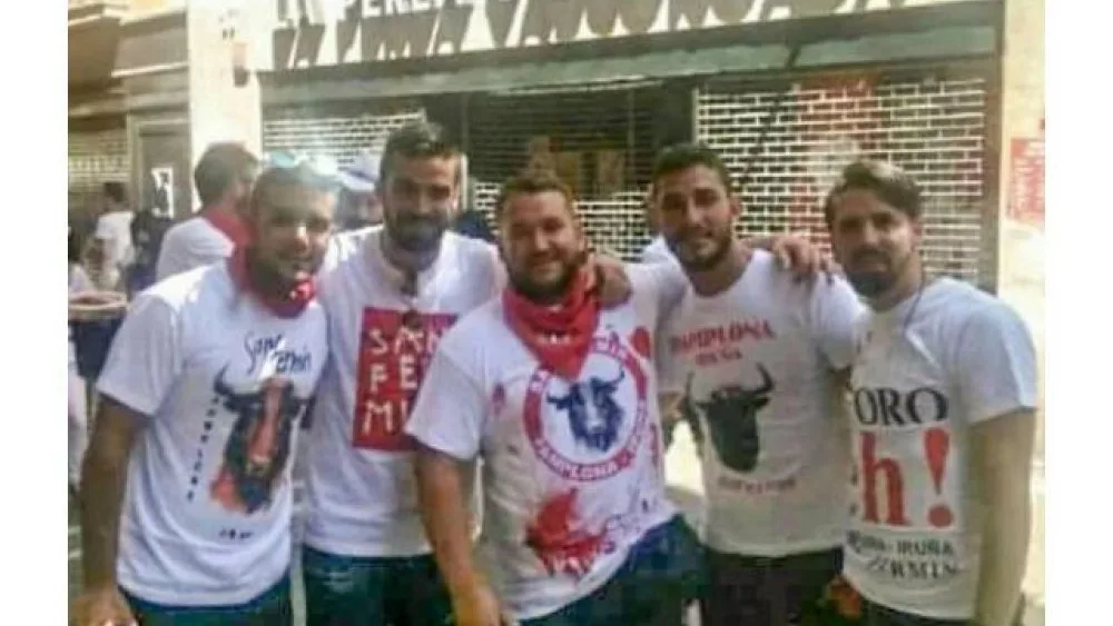 Miembros de 'La Manada'