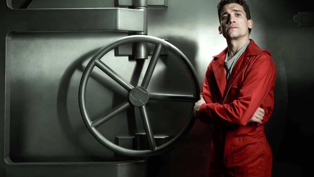 Jaime Lorente en 'La Casa de Papel'