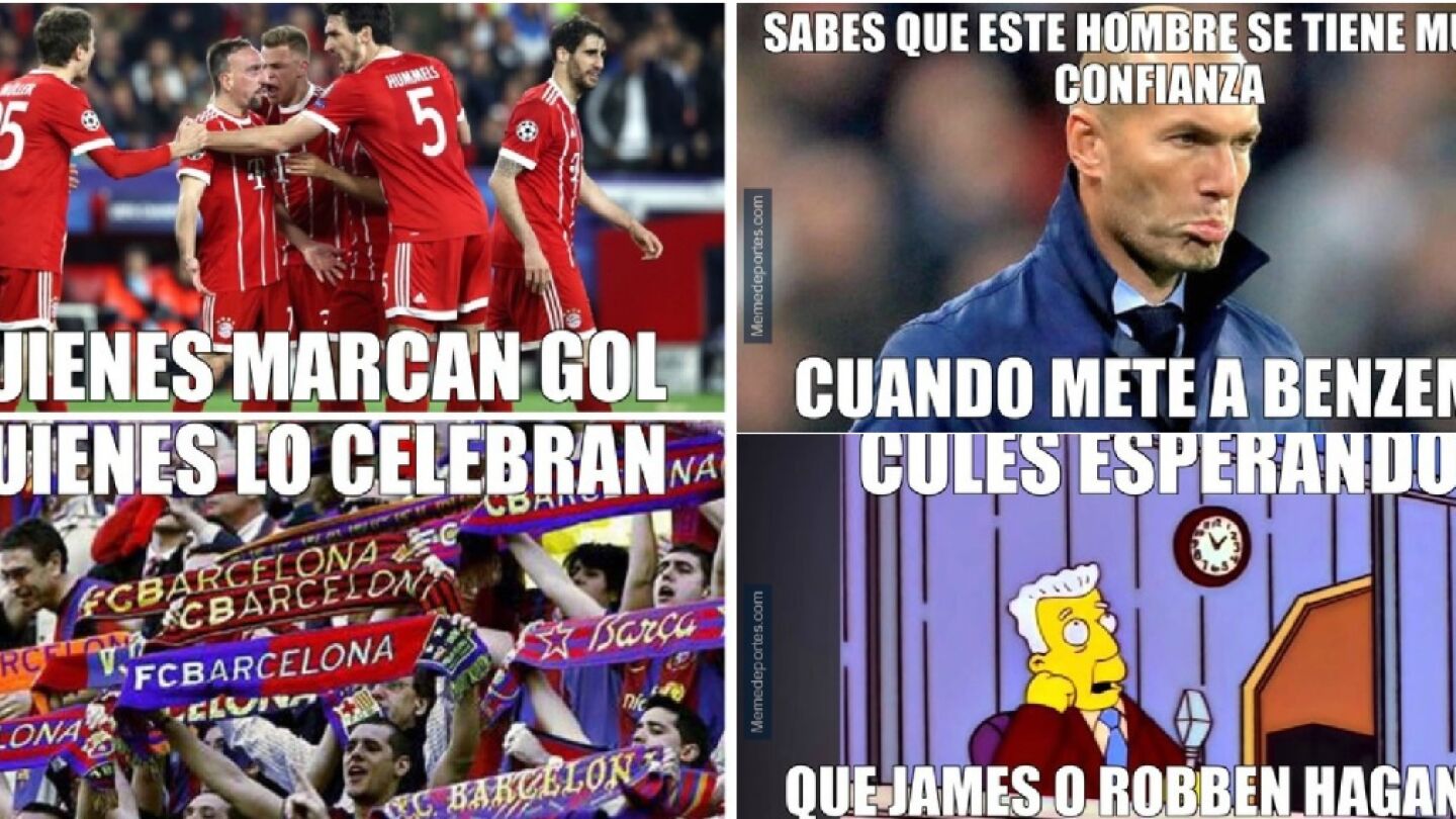 Los memes del Bayern - Real Madrid
