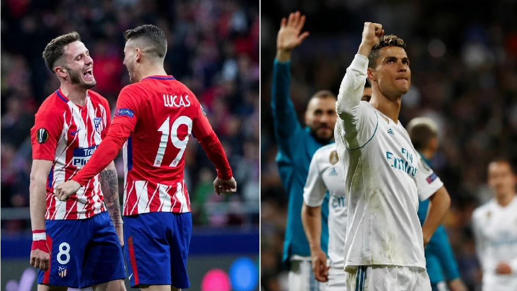 Atlético de Madrid y Real Madrid, finalistas de la Europa League y la Champions