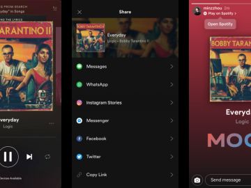 Así puedes compartir tu música de Spotify en las Stories de Instagram