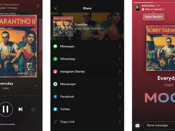 Así puedes compartir tu música de Spotify en las Stories de Instagram Así puedes compartir tu música de Spotify en las Stories de Instagram