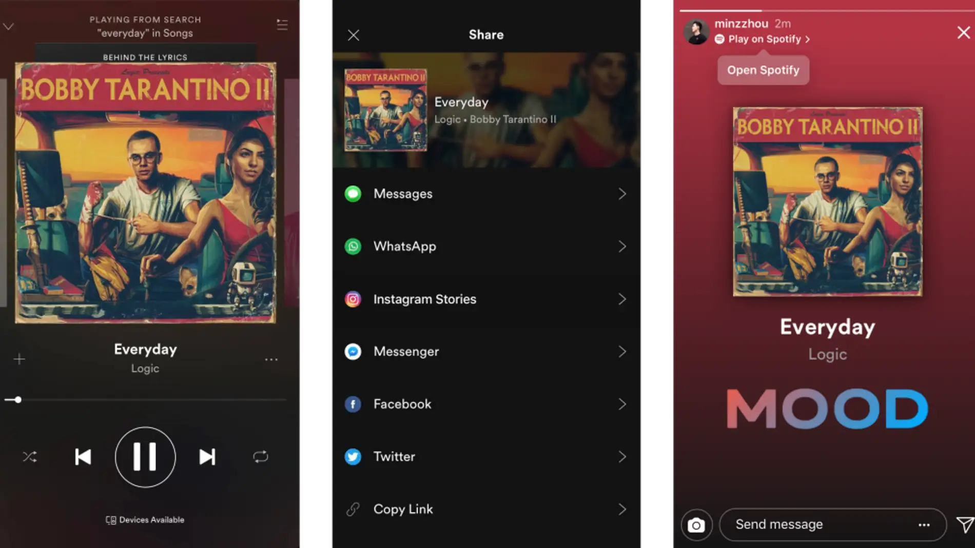 Así puedes compartir tu música de Spotify en las Stories de Instagram