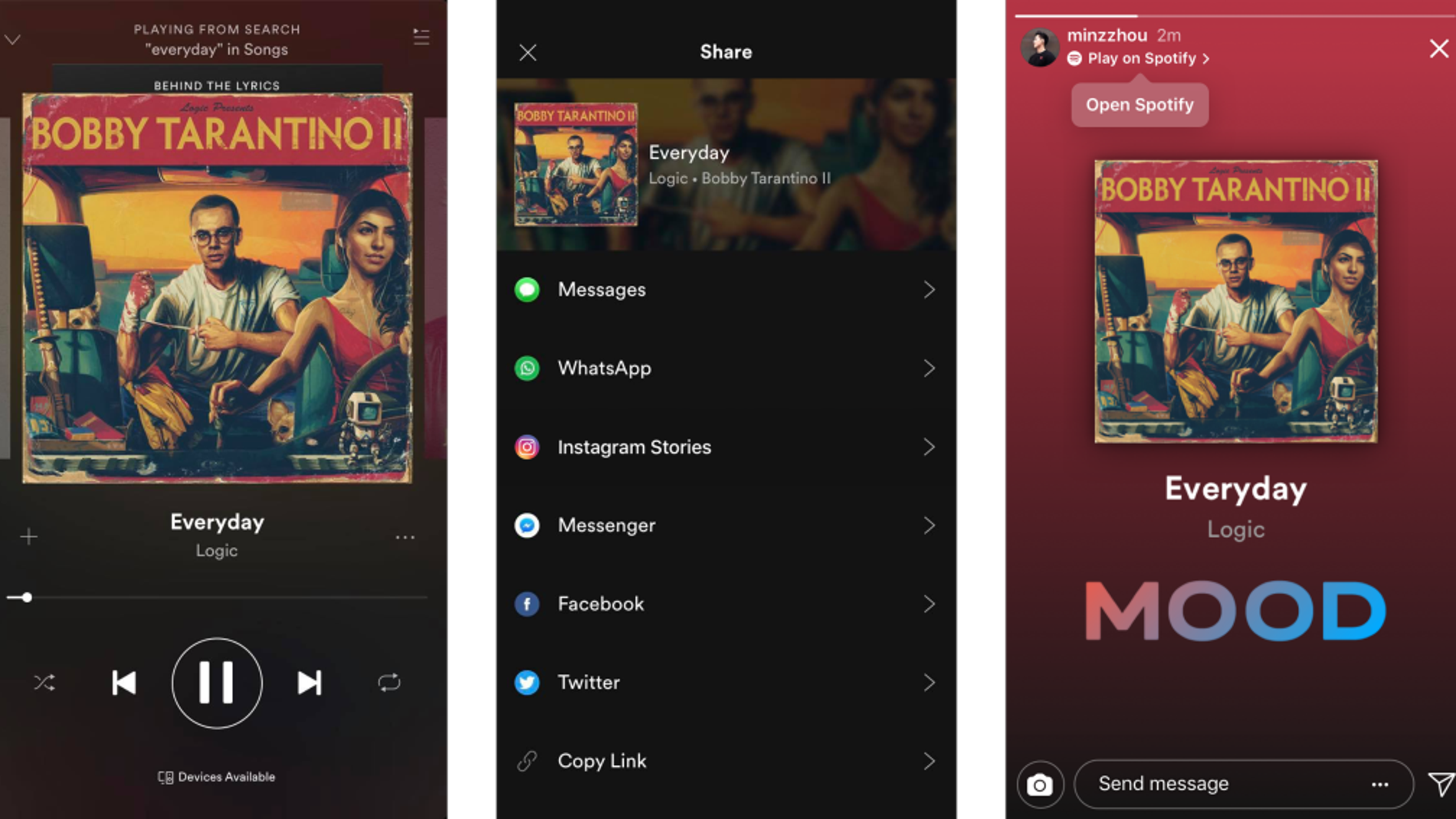 Así puedes compartir tu música de Spotify en las Stories de Instagram