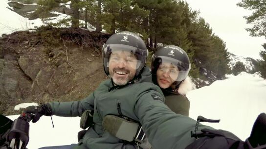 Luis Canut y Patricia P&eacute;rez recorren El Valle de Tena