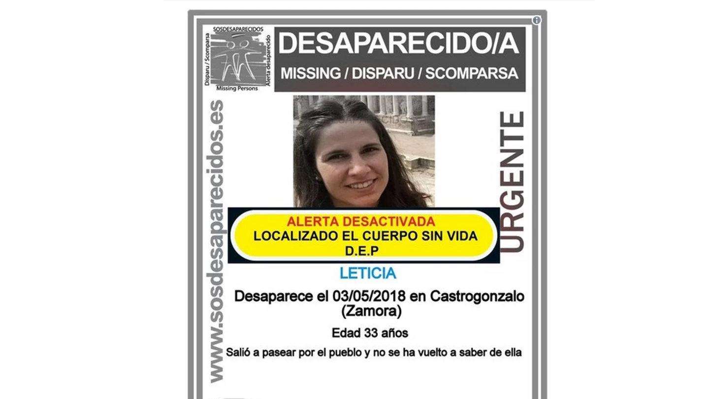 Îmagen de búsqueda de la joven desaparecida en Castrogonzalo, Zamora Îmagen de búsqueda de la joven desaparecida en Castrogonzalo, Zamora