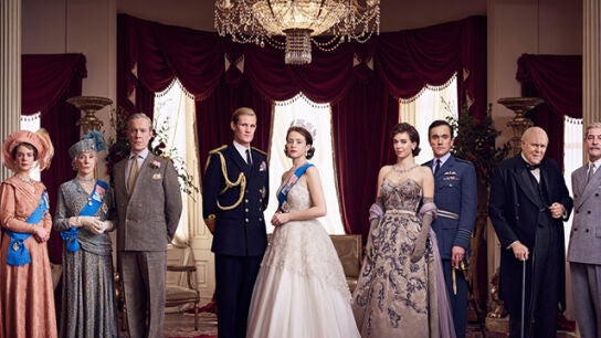 La familia real de 'The Crown' 
