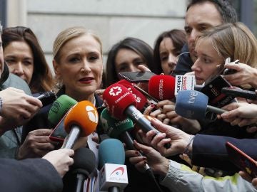 La expresidenta de la Comunidad de Madrid, Cristina Cifuentes La expresidenta de la Comunidad de Madrid, Cristina Cifuentes