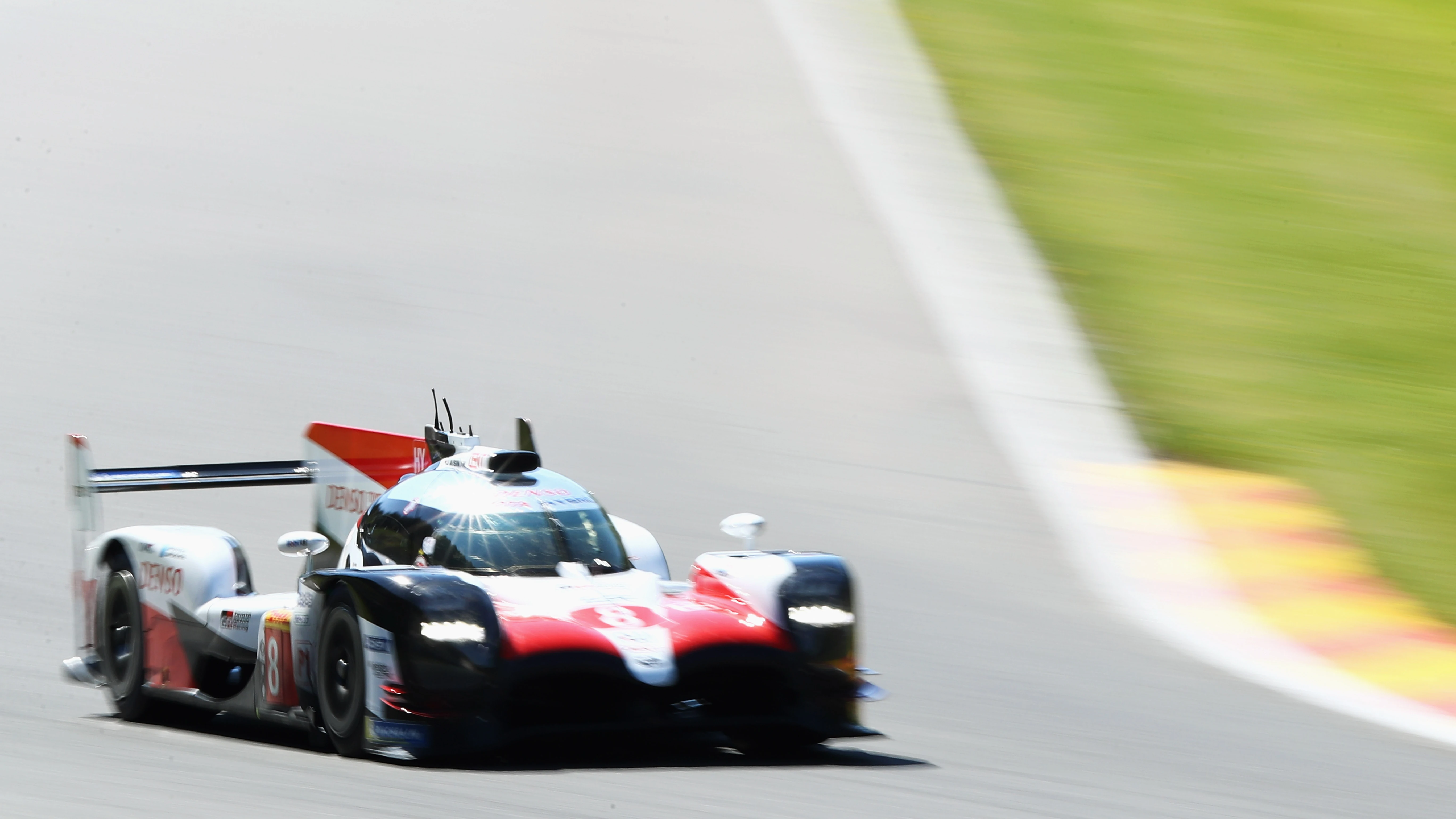 Fernando Alonso, durante la clasificación de las 6 Horas de Spa