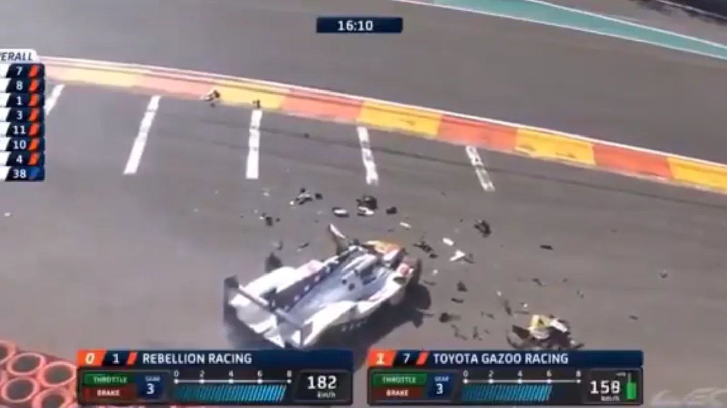 El accidente de Pietro Fittipaldi El accidente de Pietro Fittipaldi