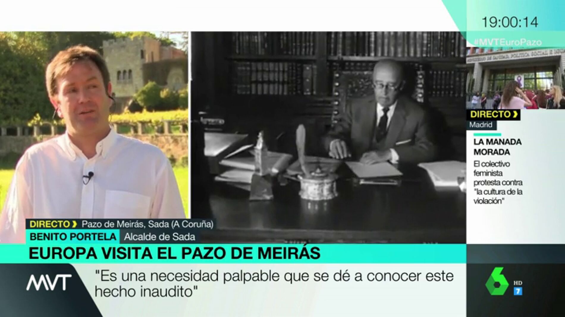 Benito Portela, alcalde de Sada: "Esto fue el epicentro del franquismo y tiene que ser el epicentro de la restitución"