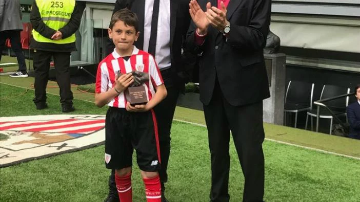 Puyol, con el One Club Man Award