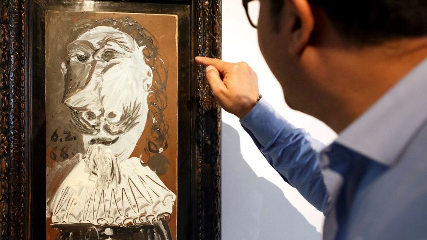 El 'Buste de mousquetaire', cuadro de Picasso
