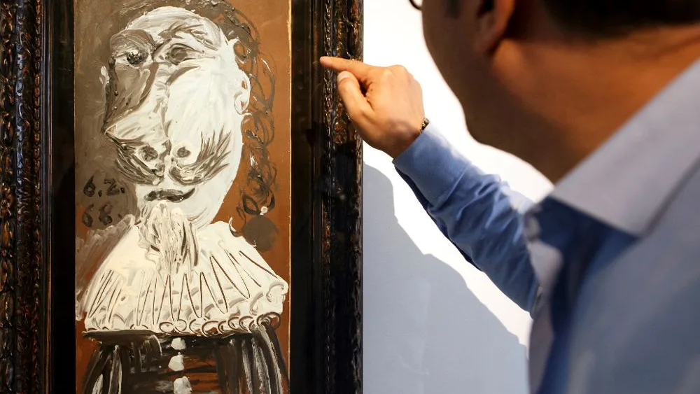El 'Buste de mousquetaire', cuadro de Picasso