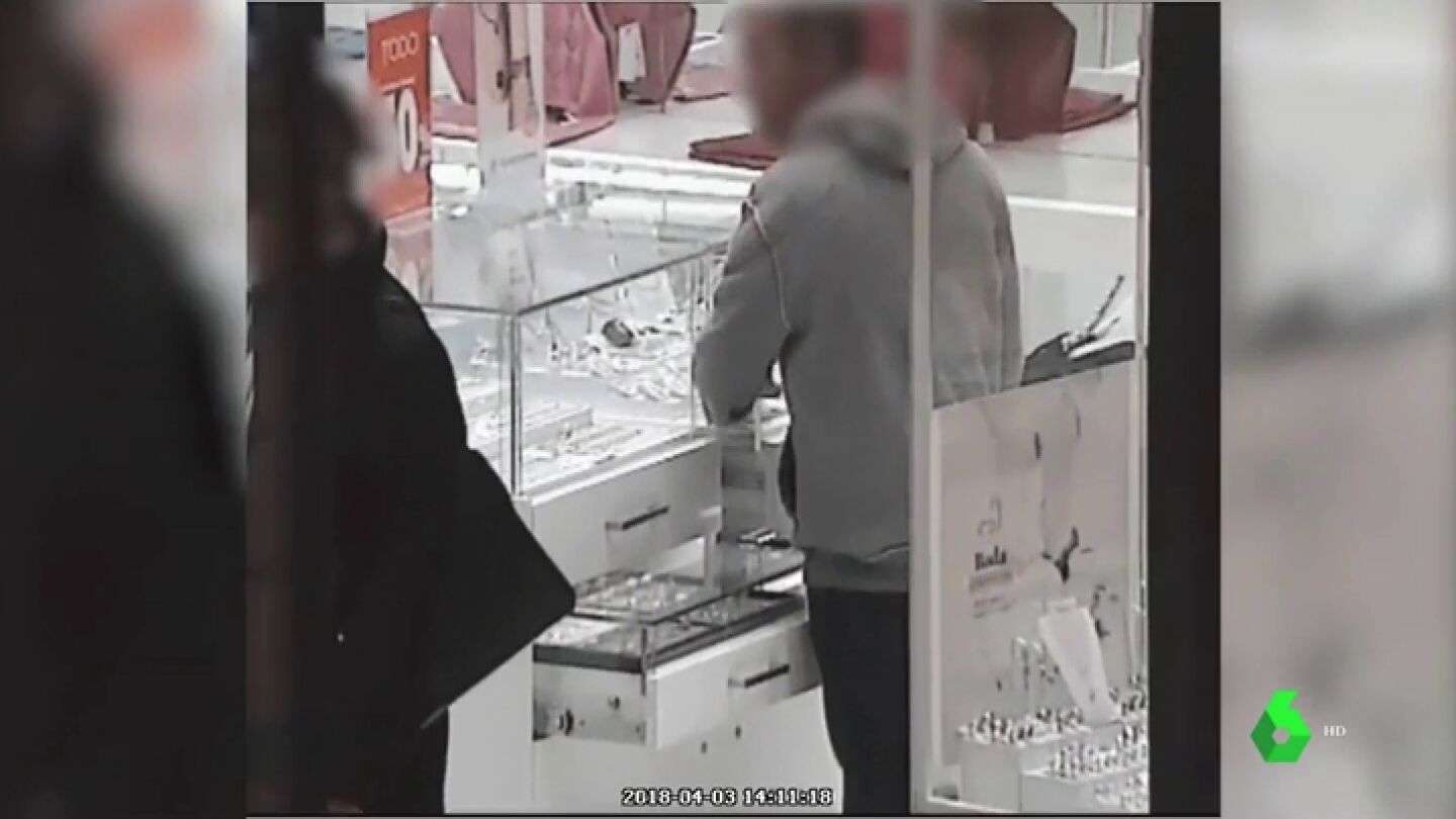 ocho detenidos por robar joyas