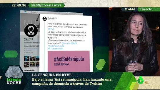 Alejandra Martínez, trabajadora de RTVE Alejandra Martínez, trabajadora de RTVE
