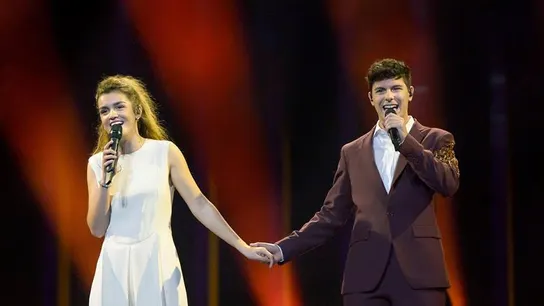Alfred y Amaia, "supercómodos" en su primer ensayo en Eurovisión Alfred y Amaia, "supercómodos" en su primer ensayo en Eurovisión