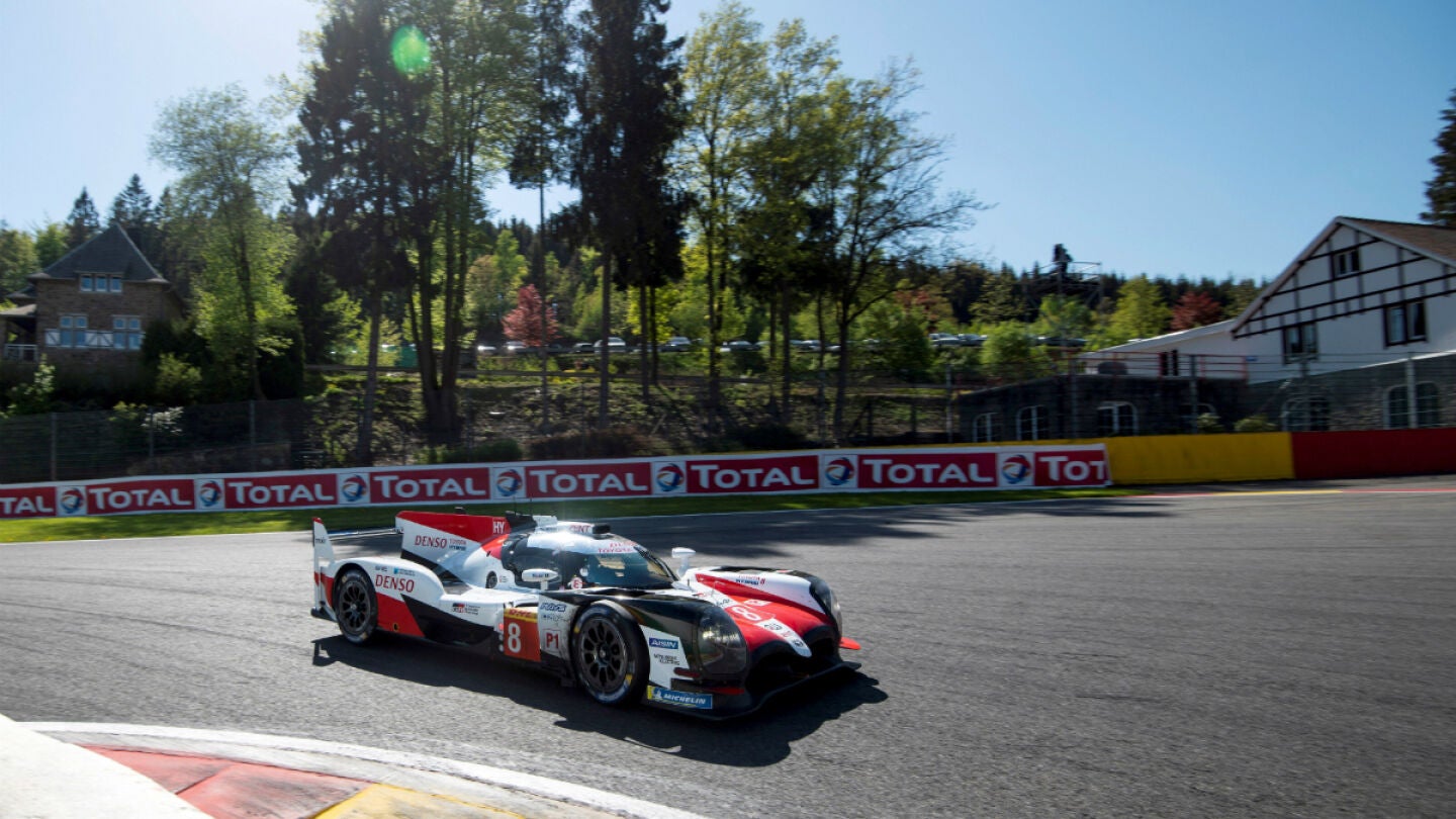 Fernando Alonso, a bordo del Toyota