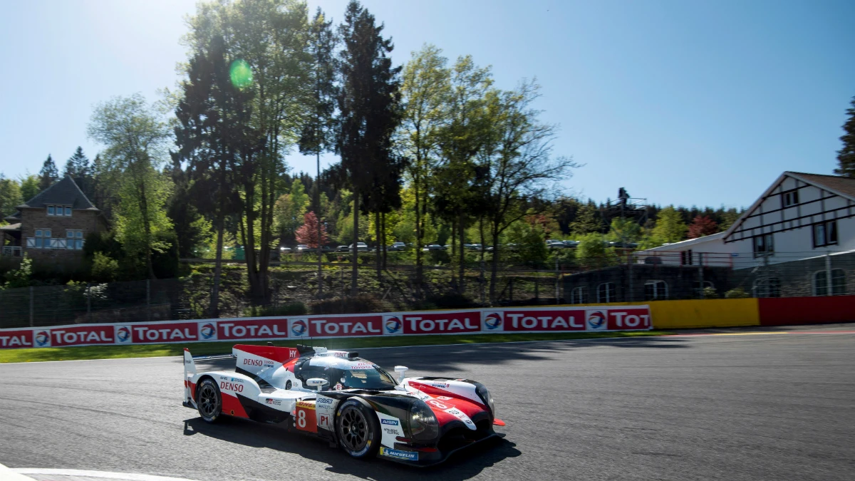 Fernando Alonso, a bordo del Toyota