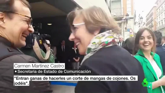 Carmen Martínez Castro, secretaria de Estado de Comunicación