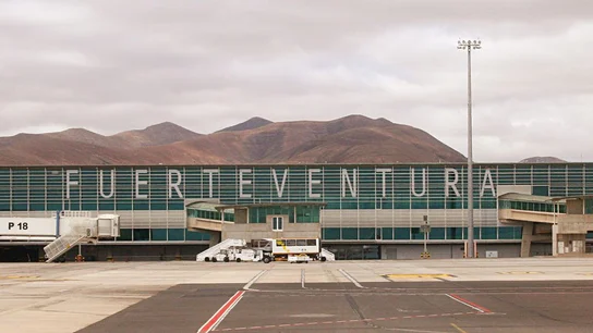 Imagen del aeropuerto de Fuerteventura Imagen del aeropuerto de Fuerteventura