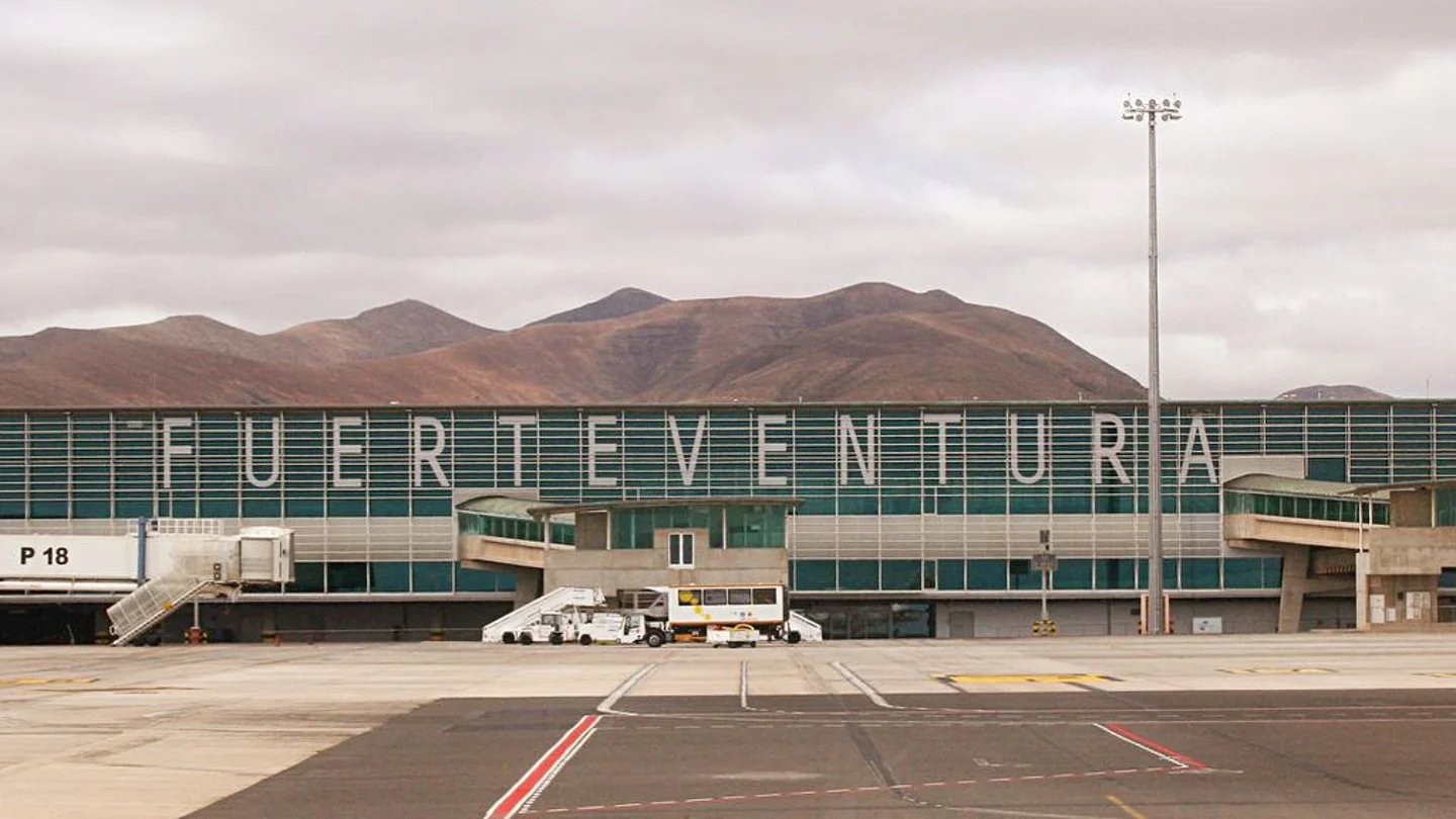 Imagen del aeropuerto de Fuerteventura Imagen del aeropuerto de Fuerteventura