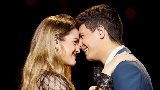 Amaia y Alfred en el segundo ensayo en Eurovisión Amaia y Alfred en el segundo ensayo en Eurovisión