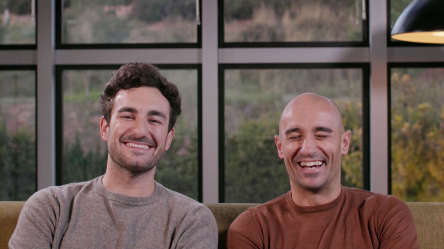 Miki Esparb&eacute; y Alain Hern&aacute;ndez, en Salvados