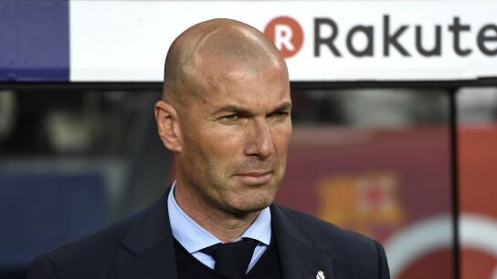 Zinedine Zidane, durante un partido